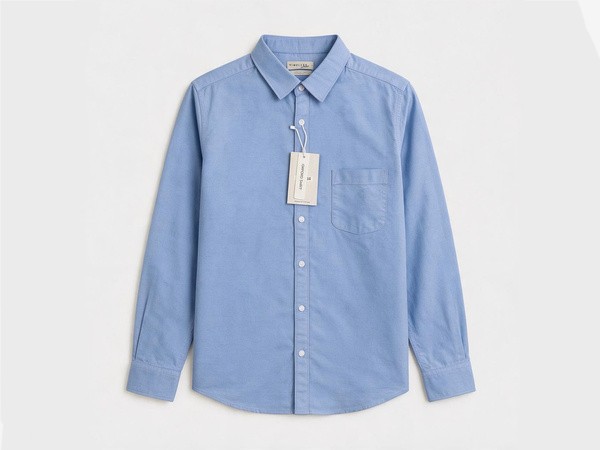 Oxford Shirts Full sleeves Sky Blue XXXL