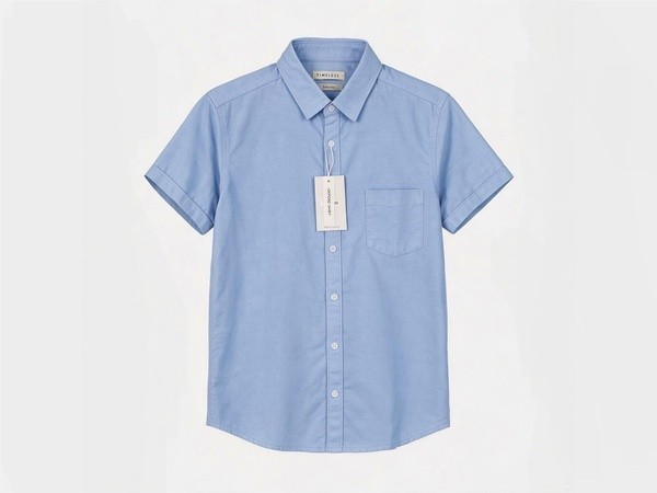 Oxford Shirts Half sleeves Sky Blue XL