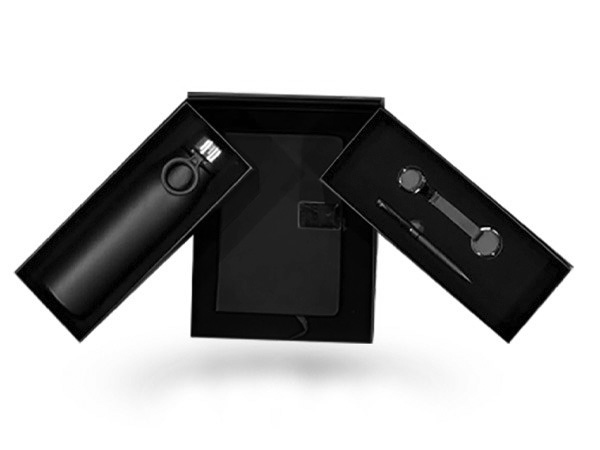 Gift Set TTX9 Black BOOK + PEN + Keychain + bottle